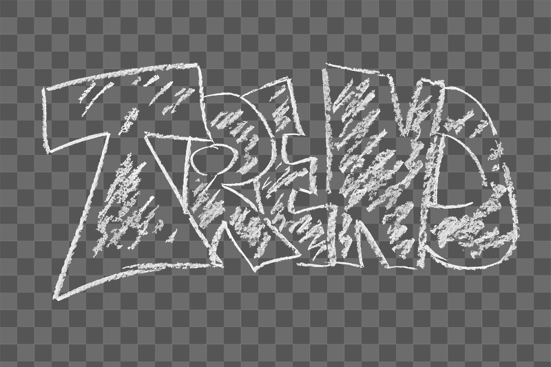 Trend chalk type png sticker, | Free PNG - rawpixel