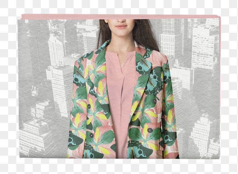 Trendy businesswoman png newspaper sticker, | Free PNG - rawpixel