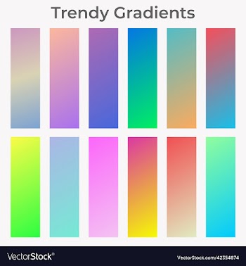 trendy gradients free