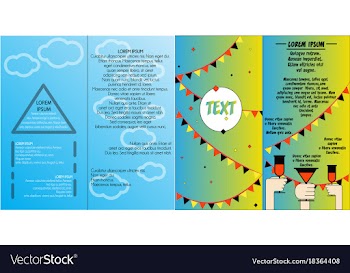 Trendy memphis style discount poster design vector image
