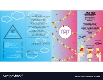 Trendy memphis style discount poster design vector image