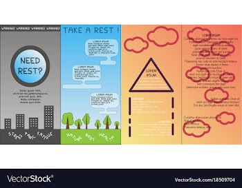 Trendy memphis style discount poster design vector image