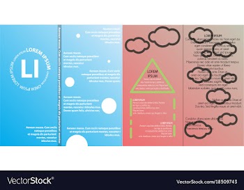 Trendy memphis style discount poster design vector image