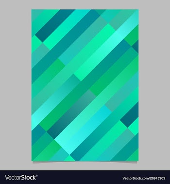 Trendy modern abstract diagonal stripe poster vector image