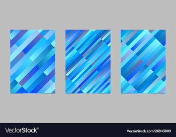 Trendy modern gradient abstract diagonal stripe vector image