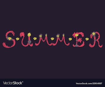 Trendy summer tropical design vector image