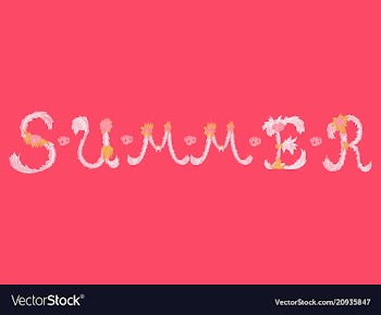 Trendy summer tropical design vector image