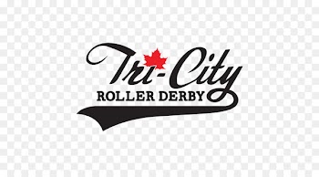 Tri-City Roller Derby Roller skating Logo - roller derby 