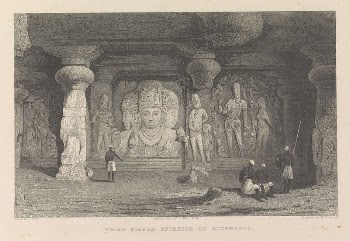 Triad Figure, Interior of Elephanta | Free Photo - rawpixel