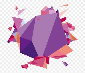 Triangle Abstract Art Geometric Abstraction - Geometric Banner Vector Png