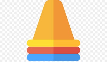 Triangle Advertising WhatsApp Yellow - cono 