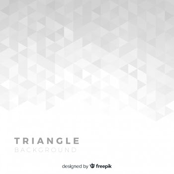 Triangle background Free Vector