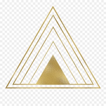 Triangle Darbhanga Geometry Illustration - Golden Triangle 