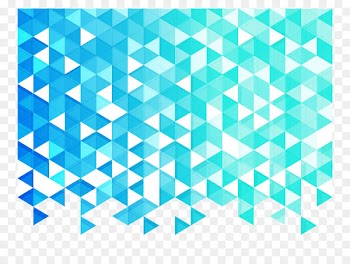 Triangle Fundal - Blue triangle background 