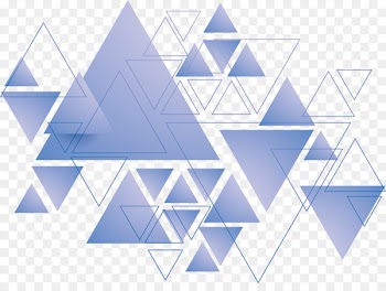 Triangle Geometry - Blue triangle 