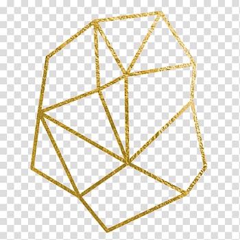 Triangle Gold Line Design, Luxury Posters transparent background PNG clipart