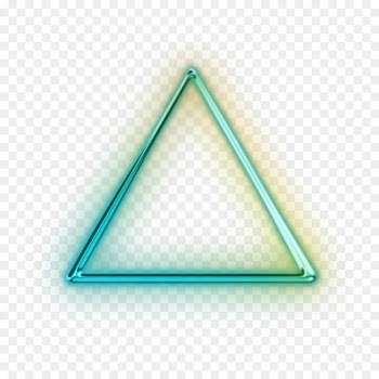 Triangle Neon lighting Portable Network Graphics Neon sign - triangle 