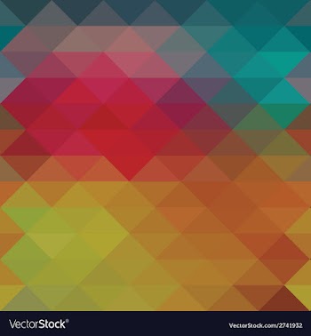  					Triangle neon seamless background vector&nbsp;image														