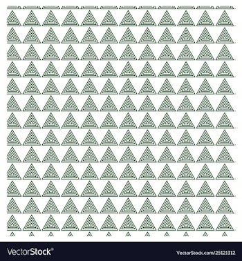 Triangle pattern 30 vector image