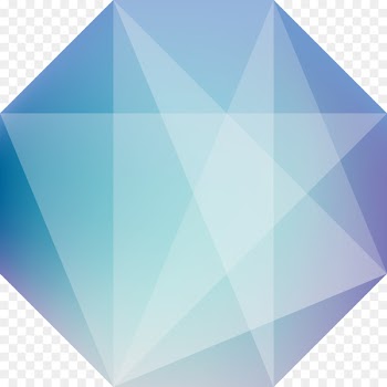 Triangle Pattern - Diamond block combination graphic transparent body 