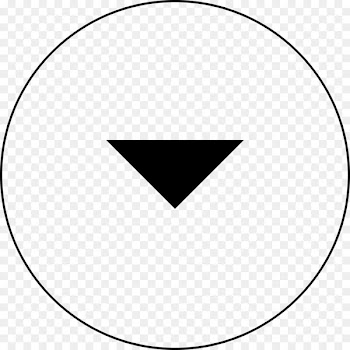 Triangle Point Circle Font - dropdown streamer 