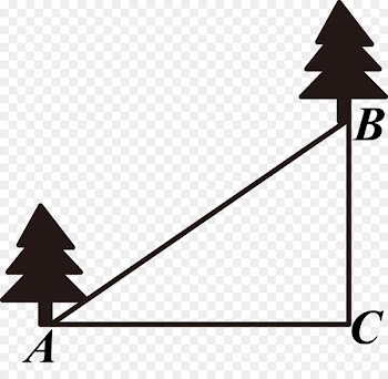 Triangle Point Tree Clip art - assume pictogram 