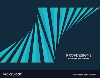 Triangle stripe twisted modern background vector image