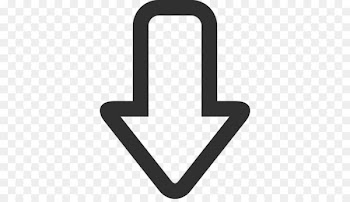 triangle symbol line - Down 