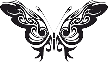Tribal Butterfly Vector Art Free Vector cdr Download - 3axis.co
