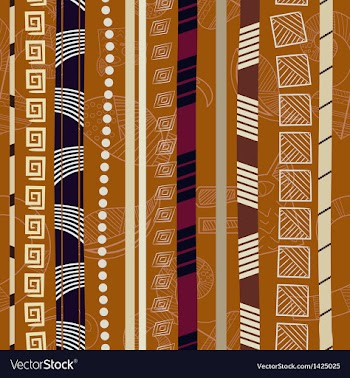 Tribal Colorful seamless texture vector image