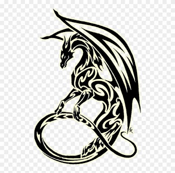 Tribal Dragon Clipart Best - Dragon Tattoos