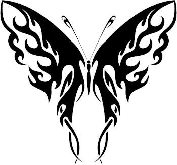 Tribal drawings - Butterfly drawings - Tribal Butterfly Drawings ...