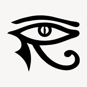 Tribal eye tattoo sticker, abstract | Free Vector - rawpixel
