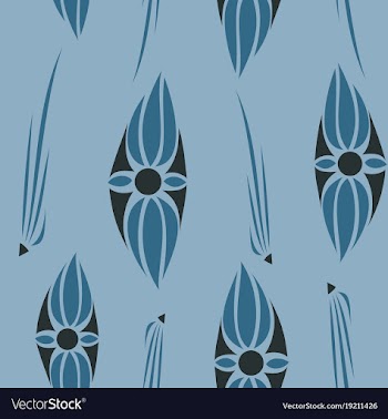 Tribal hand drawn background ethnic pattern boho vector image