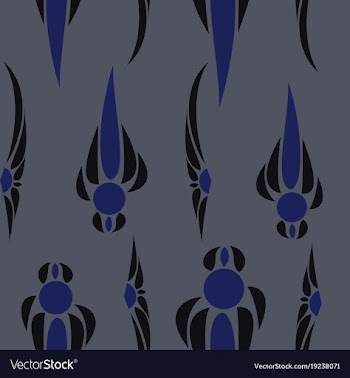 Tribal hand drawn background ethnic pattern boho vector image