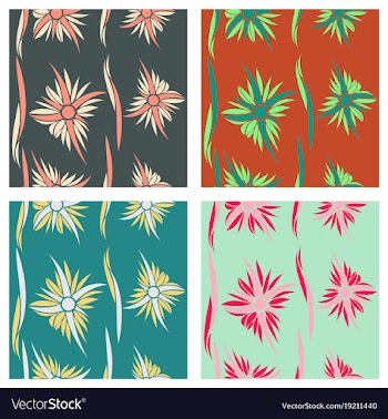 Tribal hand drawn background ethnic pattern set vector image