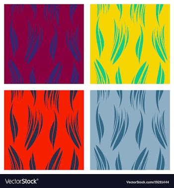 Tribal hand drawn background ethnic pattern set vector image