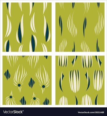 Tribal hand drawn background ethnic pattern set vector image