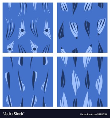 Tribal hand drawn background ethnic pattern set vector image