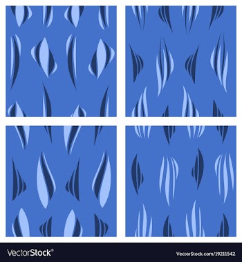 Tribal hand drawn background ethnic pattern set vector image
