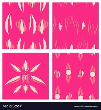 Tribal hand drawn background ethnic pattern set vector image