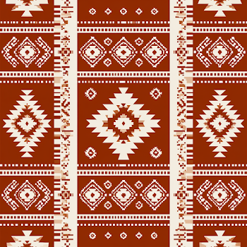 Tribal Southwestern Geometric Pattern