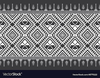 tribal striped seamless pattern aztec geometric