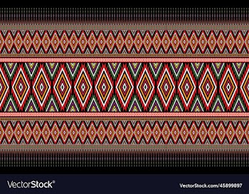 tribal striped seamless pattern aztec geometric