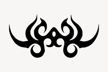 Tribal tattoo idea clipart, abstract | Free PSD - rawpixel