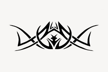 Tribal tattoo idea clipart, abstract | Free PSD - rawpixel