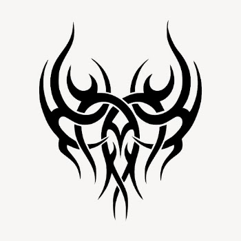 Tribal tattoo idea clipart, abstract | Free PSD - rawpixel