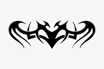 Tribal tattoo idea clipart, abstract | Free PSD - rawpixel