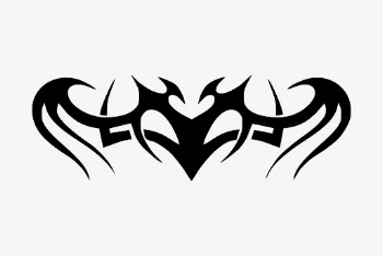 Tribal tattoo sticker, abstract illustration | Free Vector - rawpixel