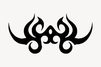 Tribal tattoo sticker, abstract illustration | Free Vector - rawpixel